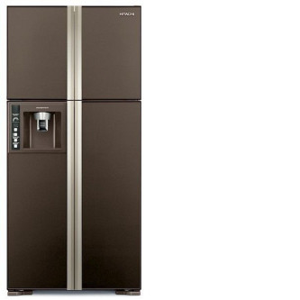 Холодильник HITACHI R-W722 FPU1 GBW коричневое стекло Холодильник HITACHI R-W722 FPU1 GBW коричневое стекло