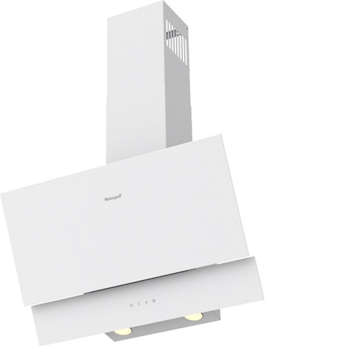 Вытяжка WEISSGAUFF WGH 635 TOUCH DOUBLE WHITE GLASS