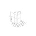 Вытяжка ORE Glasset 60L black Вытяжка ORE Glasset 60L black