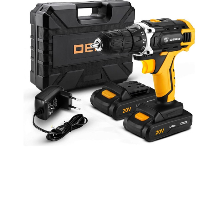 Дрель-шуруповерт DEKO DKCD20FU-Li 063-4093 Дрель-шуруповерт DEKO DKCD20FU-Li 063-4093