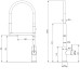 Смеситель PAULMARK Tornado To213402-NI Смеситель PAULMARK Tornado To213402-NI