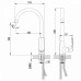 Смеситель LEMARK Plus Shape LM1705C хром Смеситель LEMARK Plus Shape LM1705C хром