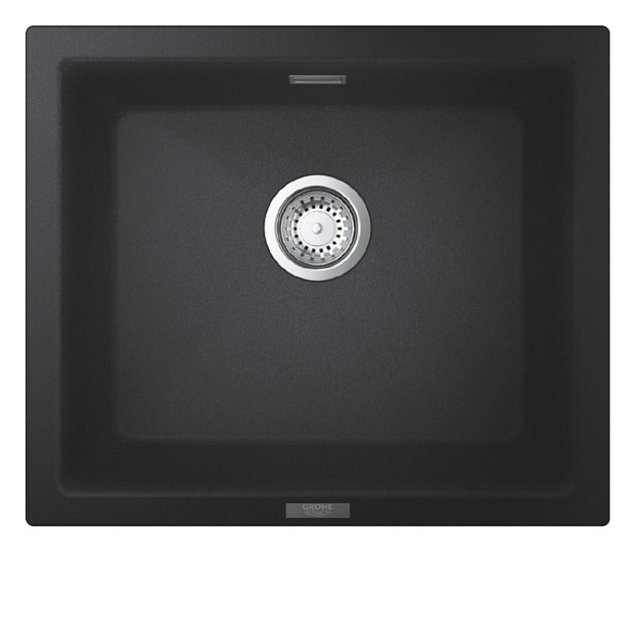 Кухонная мойка GROHE K700U 60-C черный гранит 31654AP0