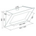 Вытяжка FALMEC Quasar Top Fasteel 120 CQPN20.E10P2#ZZZX491F Вытяжка FALMEC Quasar Top Fasteel 120 CQPN20.E10P2#ZZZX491F