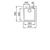 Кухонная мойка ELLECI Quadra 100 Light Grey 97
