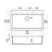 Кухонная мойка OMOIKIRI Kitagawa 79-LB-GB (4993996)