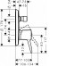 Смеситель HANSGROHE Metropol Classic 31345000 хром
