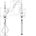Смеситель HANSGROHE Focus 240 31815670 черный матовый