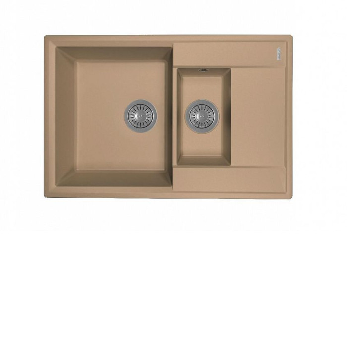 Кухонная мойка FLORTEK Консул 760К капучино (23.025.D0760.306) Кухонная мойка FLORTEK Консул 760К капучино (23.025.D0760.306)