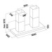 Вытяжка FALMEC HORIZON ISOLA 180 IX (2x800) CHZI80.00P2#ZZZI490F
