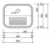 Кухонная мойка REGINOX ottawa wall-mounted matt sp (c/box)