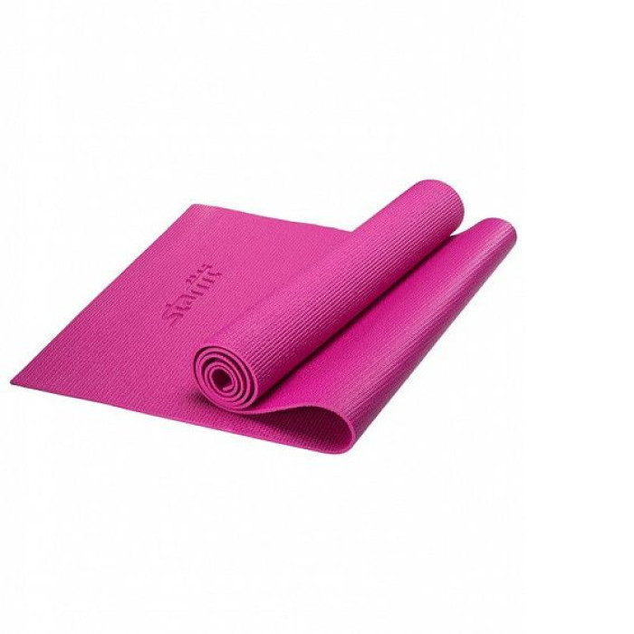 Коврик для йоги Starfit FM-101 PVC 173x61x0,3 см фиолетовый