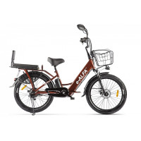 Велогибрид GREEN CITY e-ALFA Fat коричневый Велогибрид GREEN CITY e-ALFA Fat коричневый