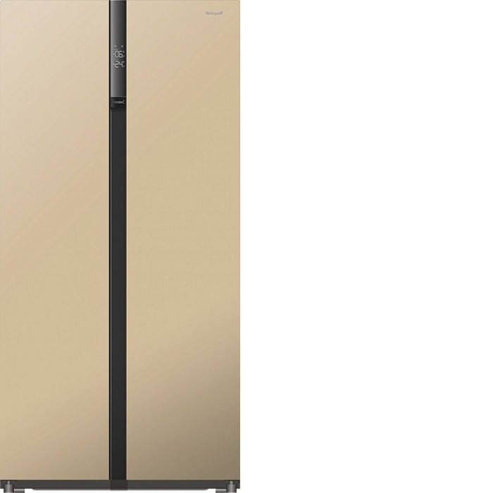 Холодильник WEISSGAUFF WSBS 600 BeG NoFrost Inverter