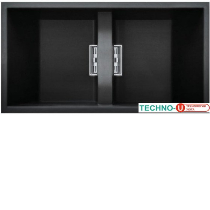 Кухонная мойка ELLECI Dogma 90 Kuro K86