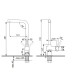 Смеситель WEISSGAUFF WG 022304 Steel