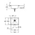 Кухонная мойка GROHE K700U 60-C черный гранит 31654AP0