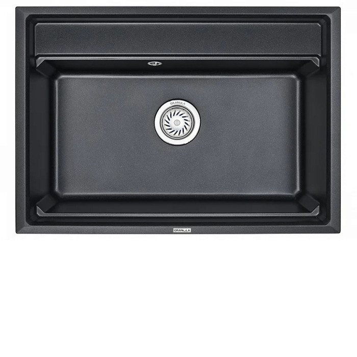 Кухонная мойка GRANULA KS-7301 шварц