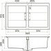 Кухонная мойка OMOIKIRI Banzen 86-2-WH Artceramic/белый (4993317) Кухонная мойка OMOIKIRI Banzen 86-2-WH Artceramic/белый (4993317)