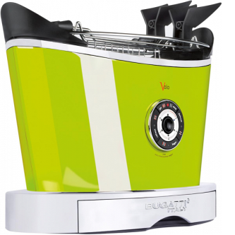 Тостер BUGATTI volo 13-volocm apple green Тостер BUGATTI volo 13-volocm apple green