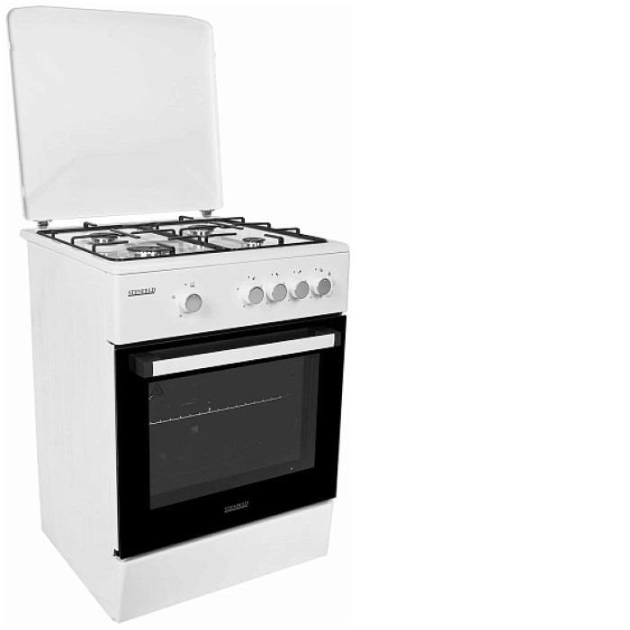 Плита STENFELD T641G-02 белый