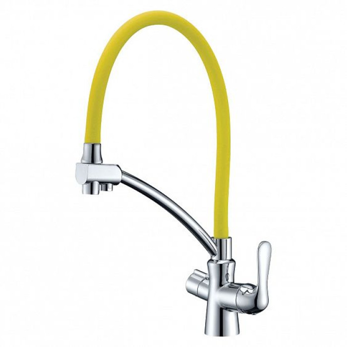 Смеситель LEMARK Comfort LM3070C-Yellow хром/желтый Смеситель LEMARK Comfort LM3070C-Yellow хром/желтый