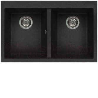 Кухонная мойка ELLECI Quadra 350 Nero G54