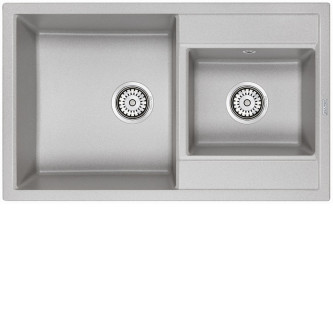 Кухонная мойка PAULMARK Tandem PM238250-GR Кухонная мойка PAULMARK Tandem PM238250-GR