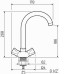 Смеситель РМС SL116-274F