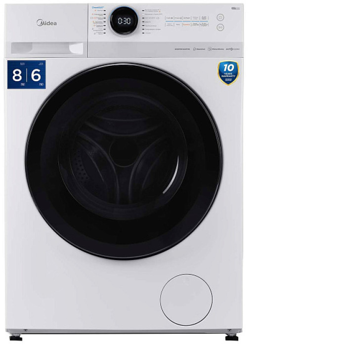 Стиральная машина MIDEA MF200D80WBS/W-RU