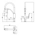 Смеситель LEMARK LM3761BLR Смеситель LEMARK LM3761BLR
