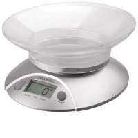 Кухонные весы MAXWELL mw-1451-sr серебристый Кухонные весы MAXWELL mw-1451-sr серебристый