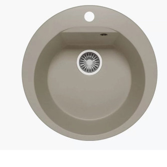 Кухонная мойка POLYGRAN Atol-520 №14 серый Кухонная мойка POLYGRAN Atol-520 №14 серый
