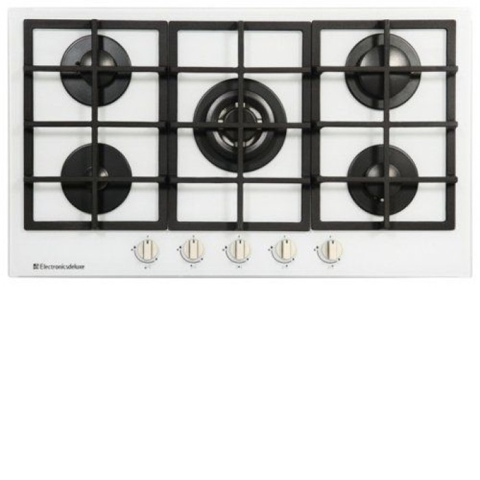 Газовая поверхность ELECTRONICSDELUXE GG51130245F TC-002 белый Газовая поверхность ELECTRONICSDELUXE GG51130245F TC-002 белый