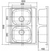 Кухонная мойка EMAR ЕМ-6080AQ Кухонная мойка EMAR ЕМ-6080AQ