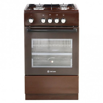 Плита DELUXE 5040.48г (щ)-014 коричневый (без крышки) Плита DELUXE 5040.48г (щ)-014 коричневый (без крышки)