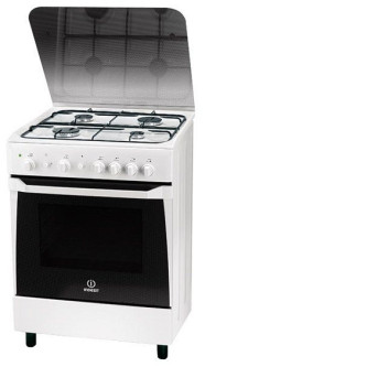 Плита газовая INDESIT kn 6g217 s w