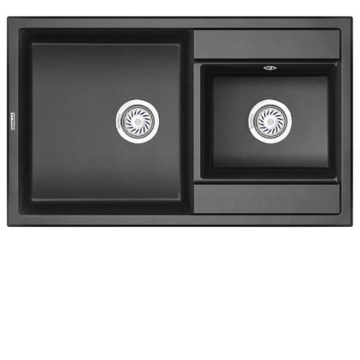 Кухонная мойка GRANULA GR-8201 чёрный Кухонная мойка GRANULA GR-8201 чёрный