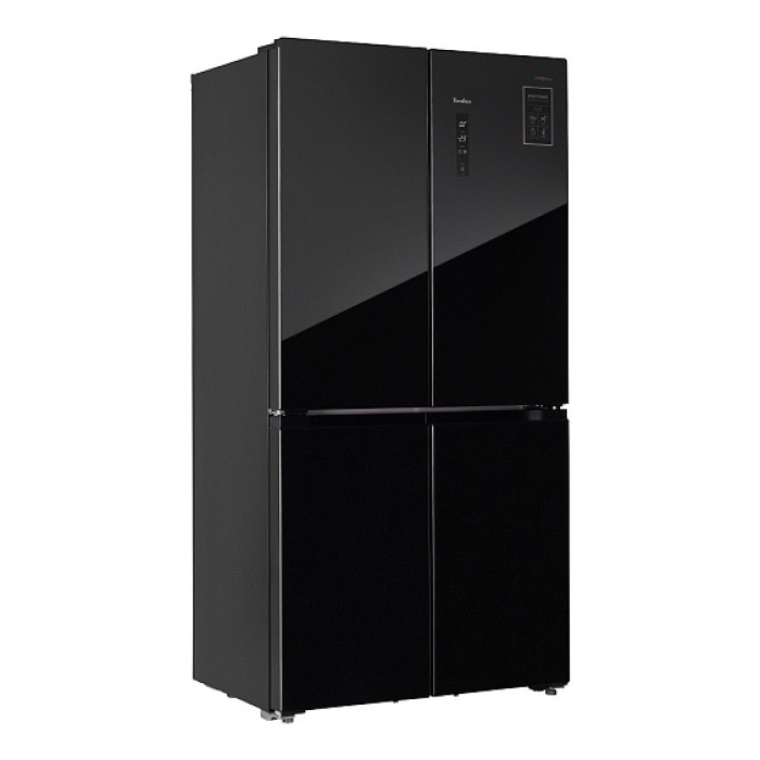 Холодильник TESLER RCD-545I BLACK GLASS Холодильник TESLER RCD-545I BLACK GLASS