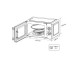 Микроволновая печь LEX FSMO M.03 IV Микроволновая печь LEX FSMO M.03 IV