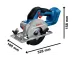 Циркулярная пила BOSCH GKS 18V-51 06019M3122 Циркулярная пила BOSCH GKS 18V-51 06019M3122