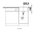 Мойка BLANCO dalago 45 puradur ii кофе 517165