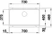 Кухонная мойка BLANCO ETAGON 700-U кофе (арт.525176) Кухонная мойка BLANCO ETAGON 700-U кофе (арт.525176)