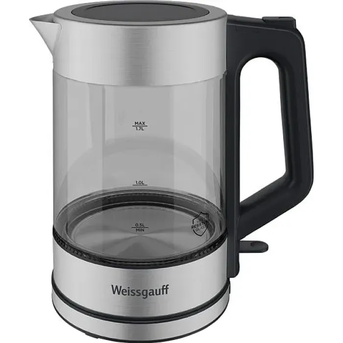 Чайник WEISSGAUFF WK 1720 EcoGlass Inox