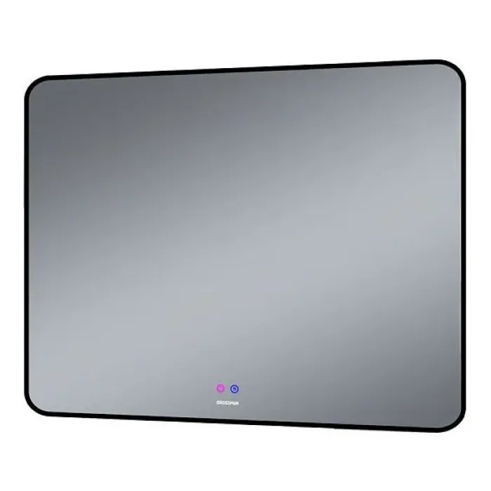 Зеркало GROSSMAN ELEGANS-норма BLACK 1000х800х45 мм 17100802