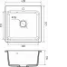 Кухонная мойка GRANFEST SMART GF-SM430 черный Кухонная мойка GRANFEST SMART GF-SM430 черный