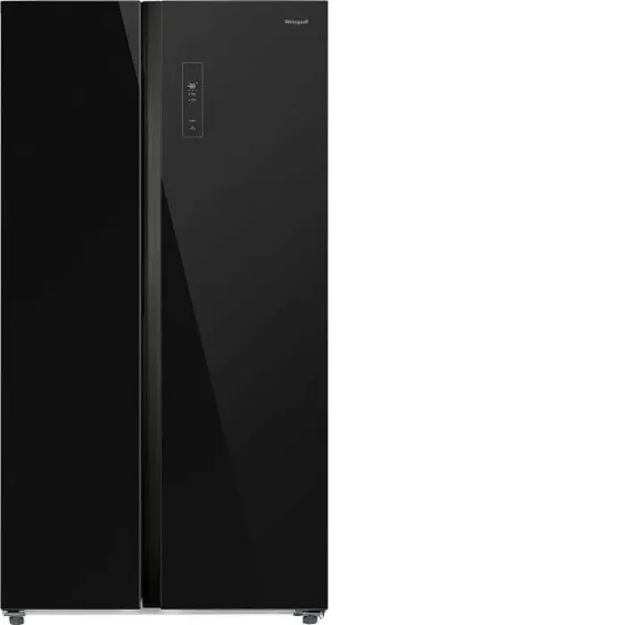 Холодильник WEISSGAUFF WSBS 550 Built-in NoFrost Inverter Black Glass