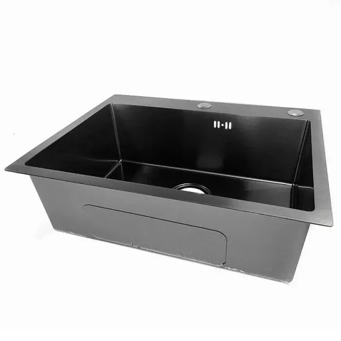 Кухонная мойка EMAR EMB-119 PVD Nano Dark Кухонная мойка EMAR EMB-119 PVD Nano Dark