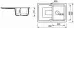 Кухонная мойка MARMORIN sten black metalic (385 113 012)