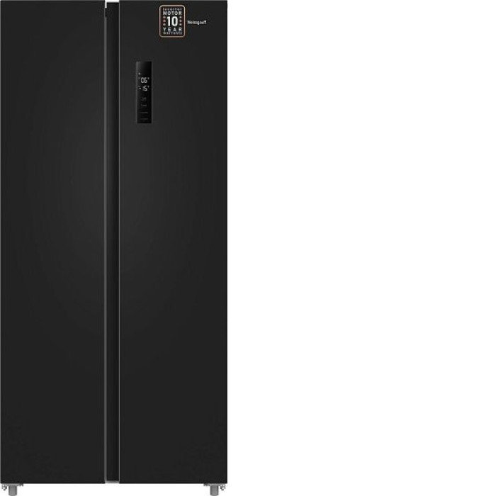 Холодильник WEISSGAUFF WSBS 500 Inverter NoFrost Black Холодильник WEISSGAUFF WSBS 500 Inverter NoFrost Black